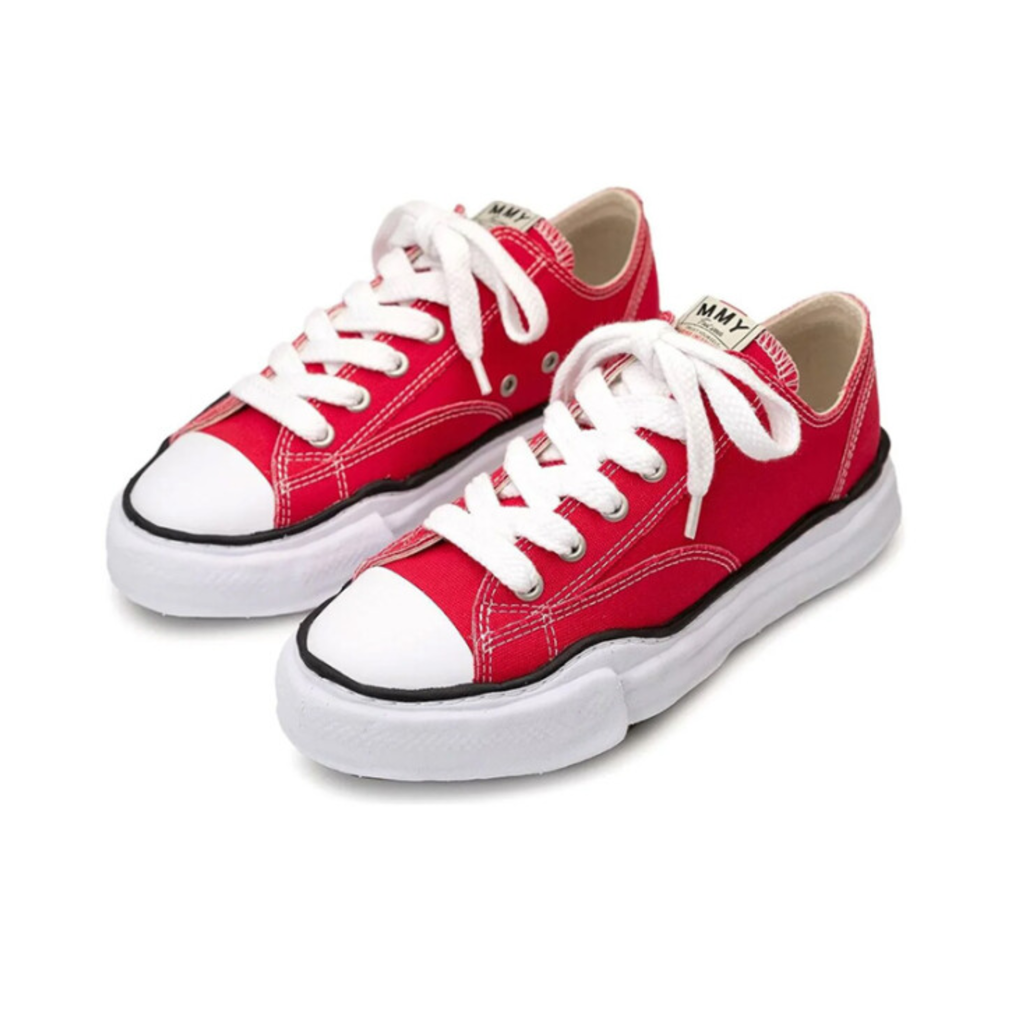 Maison Mihara Yasuhiro Peterson OG Sole Canvas Low Red