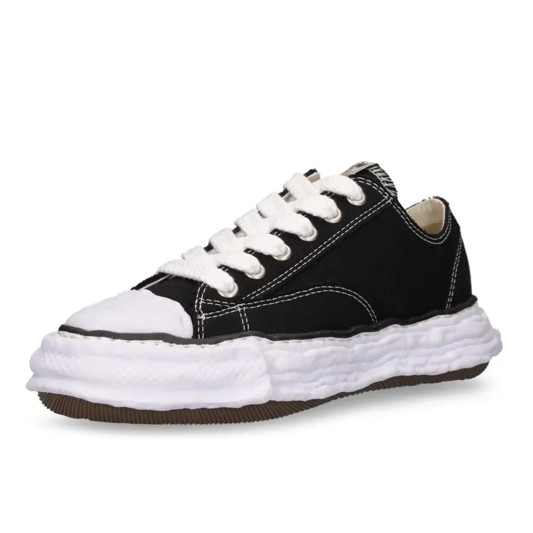 Maison Mihara  Yasuhiro Peterson Low 23 OG Sole Canvas Sneakers A11FW702-BLK