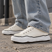 Maison Mihara Yasuhiro Peterson OG Sole Canvas Low White