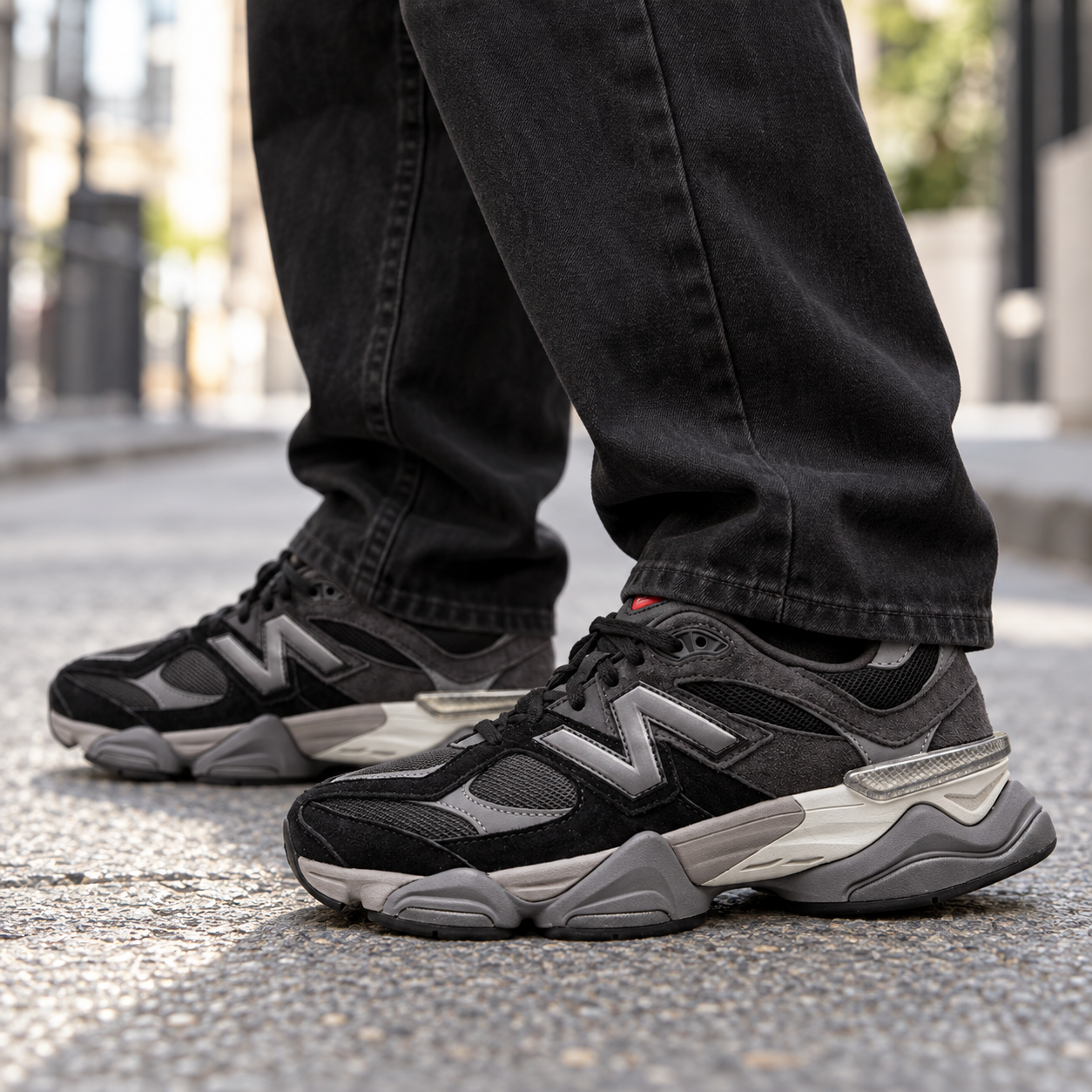 New Balance 9060 Black Castlerock Grey