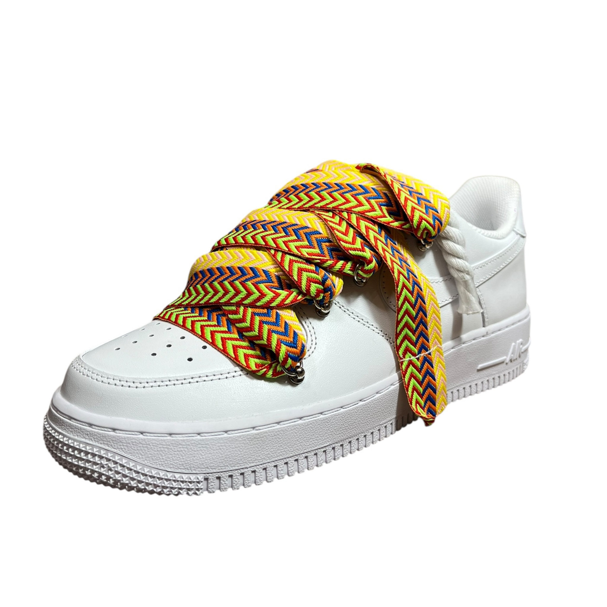 Nike Air Force 1 Double Rope Laces Lanvin Yellow - Pełna rozmiarówka ...