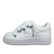 Nike Air Force 1 White Double Rope Laces White/White