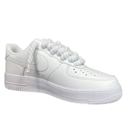 Nike Air Force 1 White Rope Laces White