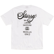 Stussy World Tour Tee White