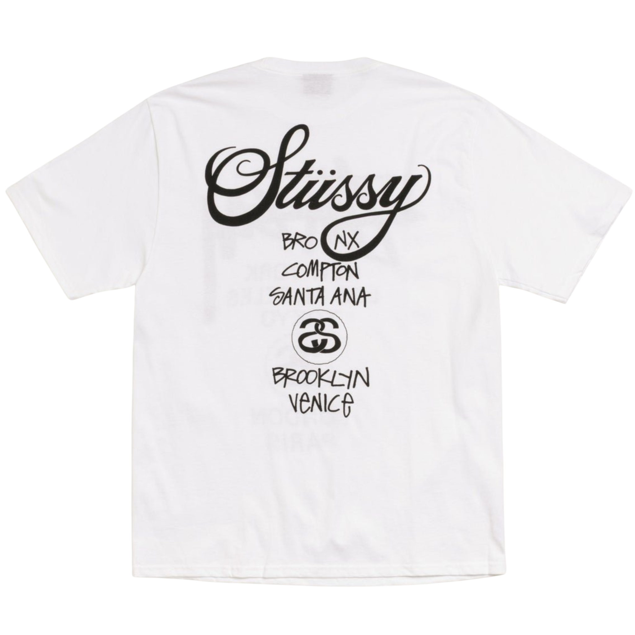 Stussy World Tour Tee White