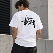 Stussy Basic Logo Tee White