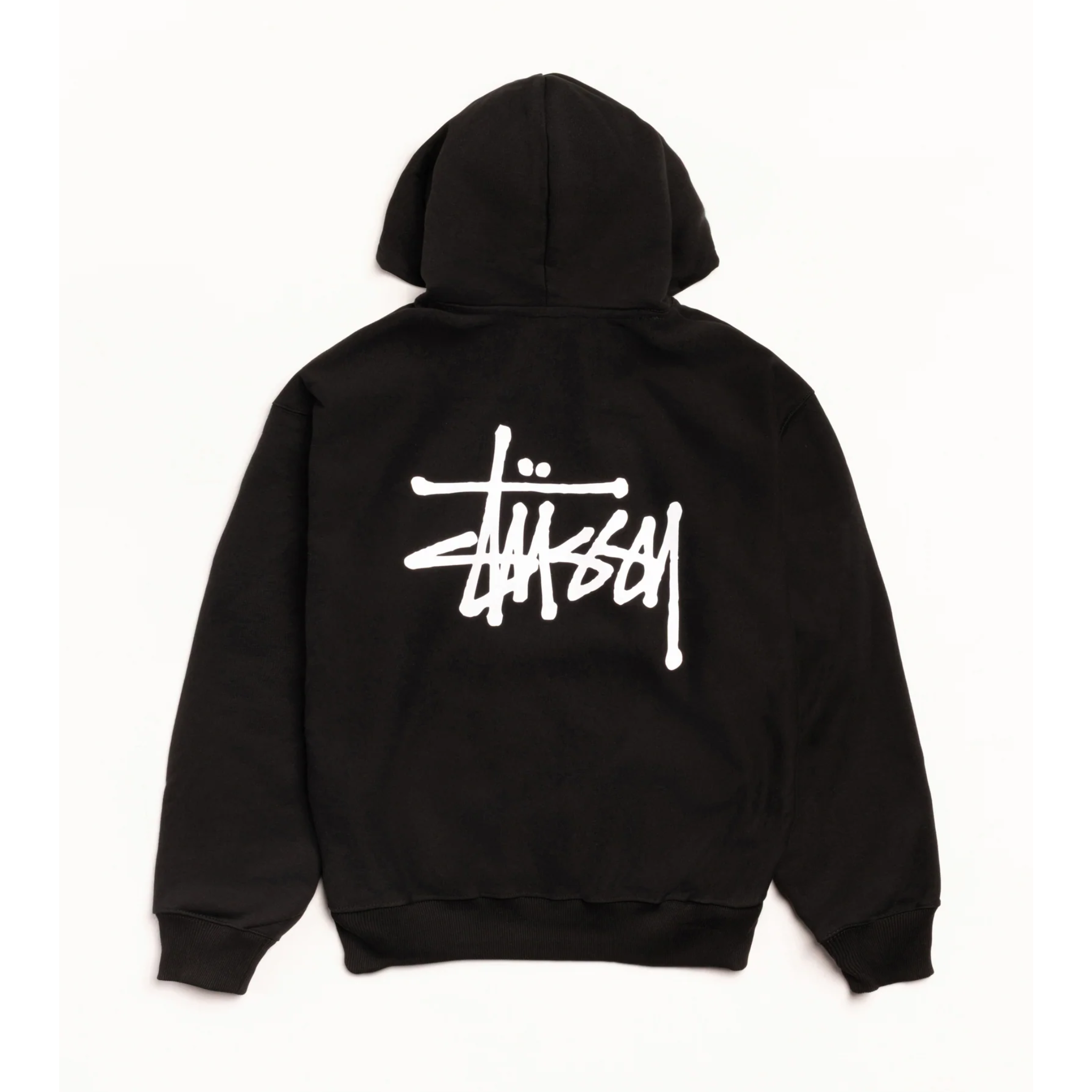 Stussy Basic Zip Hoodie Black