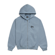Stussy Basic Zip Hoodie Slate