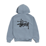 Stussy Basic Zip Hoodie Slate