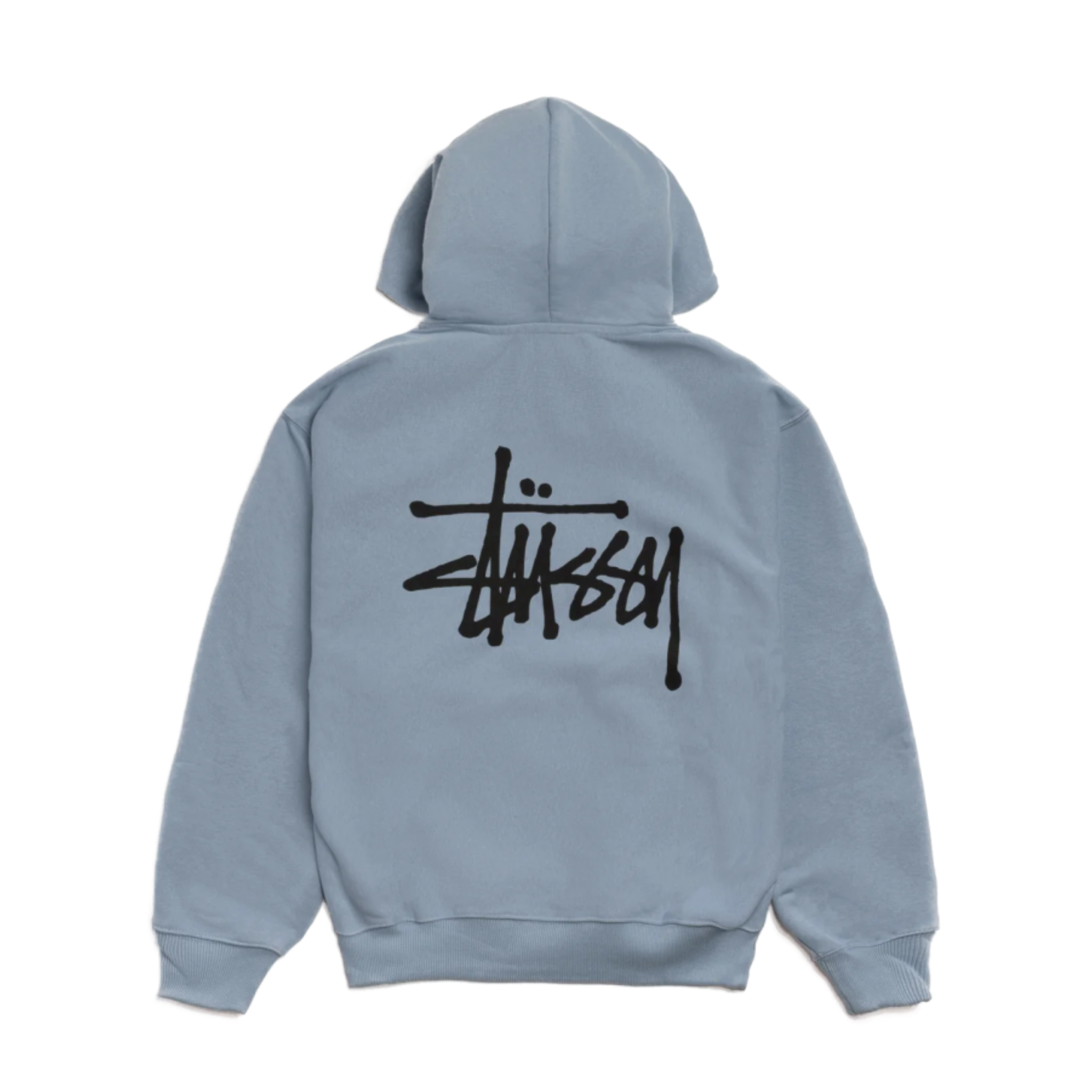 Stussy Basic Zip Hoodie Slate