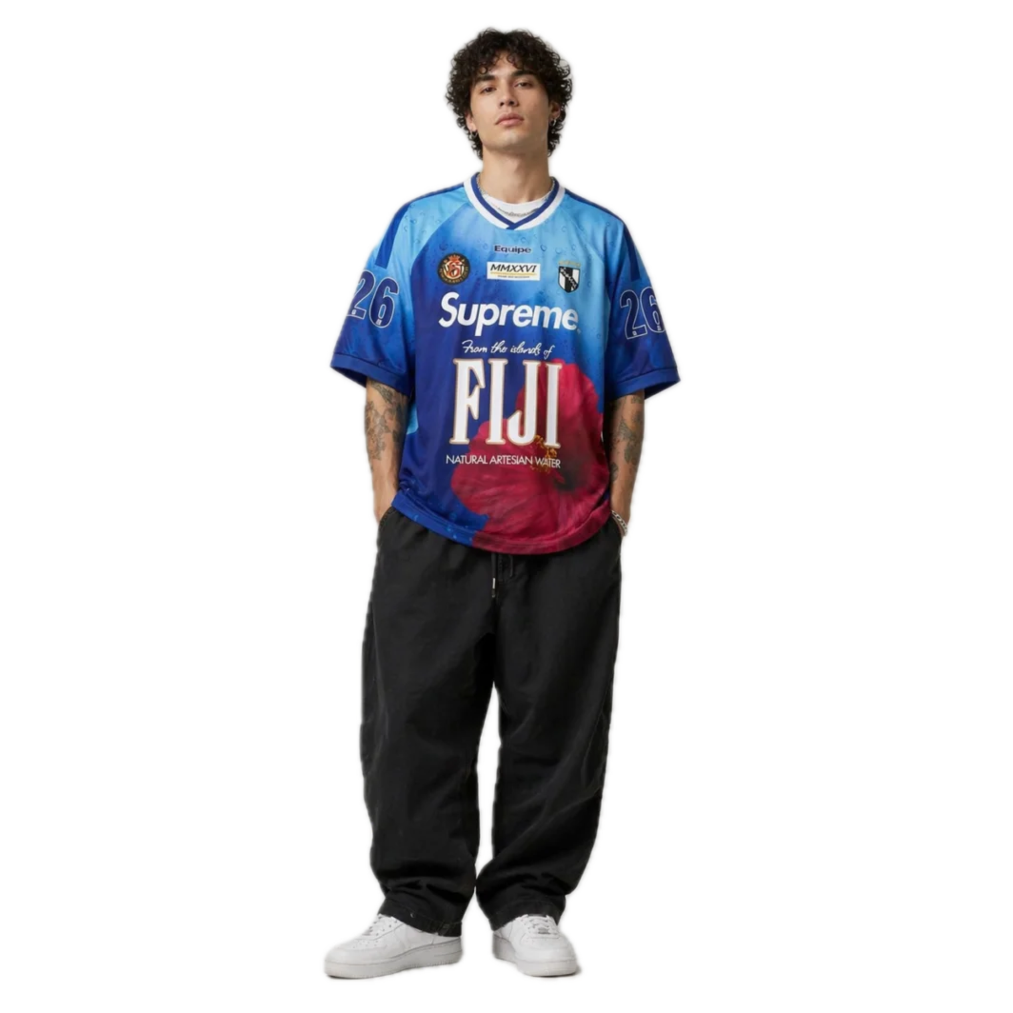 Supreme x Fiji Soccer Jersey - Pełna rozmiarówka – HYPESOLE