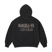 Supreme MM6 Maison Margiela Eagle Zip Up Hooded Sweatshirt Black