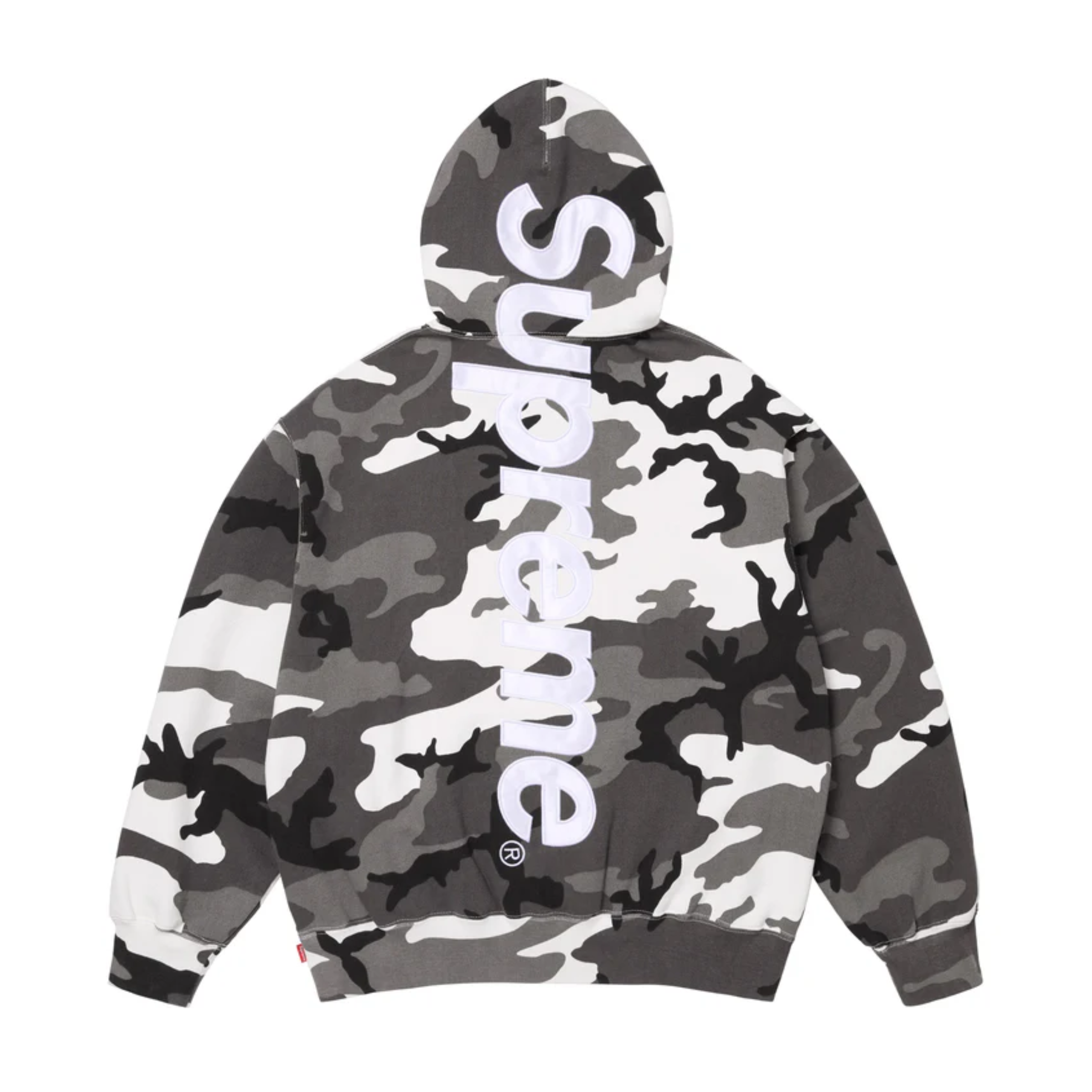 Supreme Komplet Dresowy Satin Applique White Camo