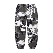 Supreme Satin Appliqué Sweatpant White Camo
