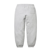 Supreme Satin Appliqué Sweatpant Grey