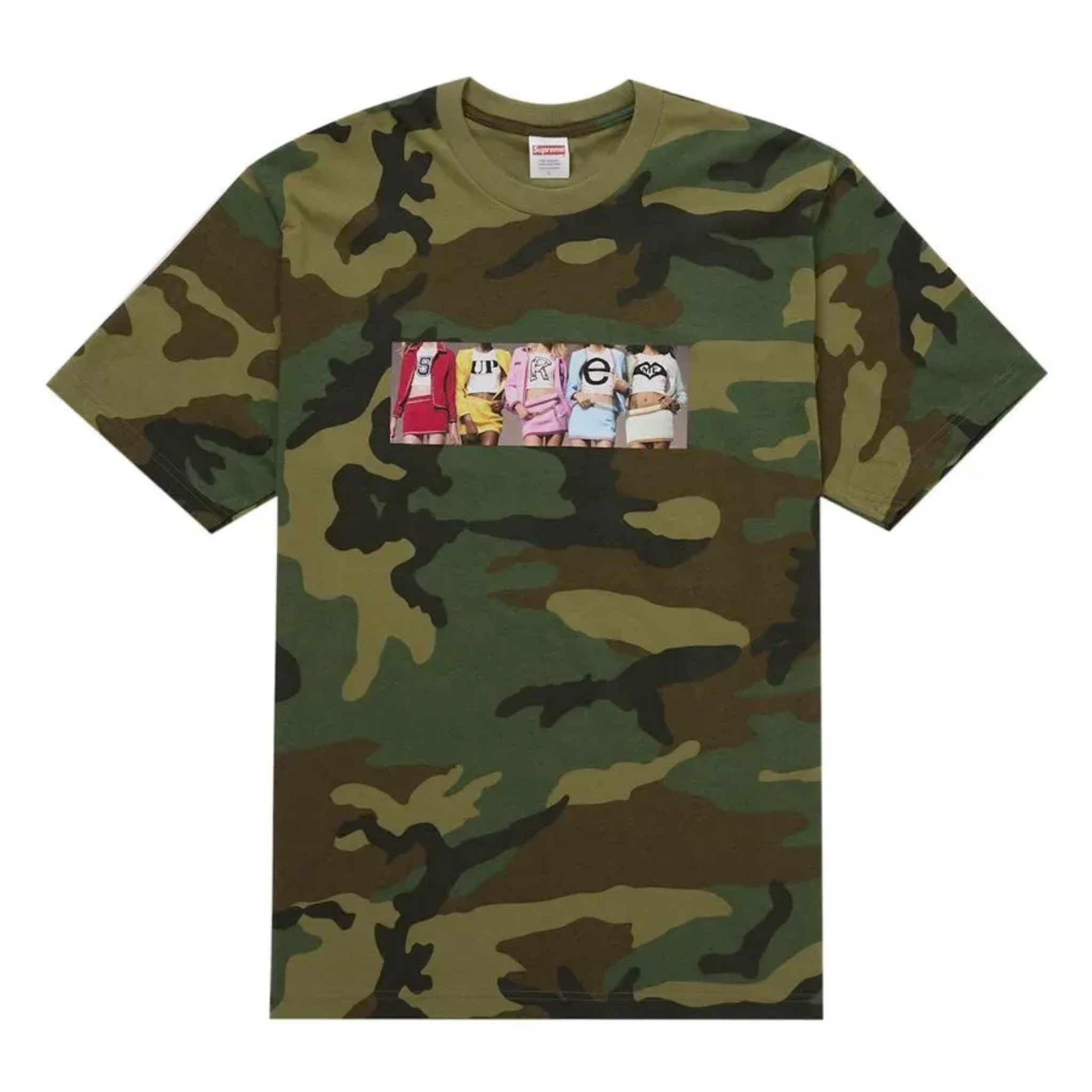 Supreme Girls Tee (FW25) Woodland Camo