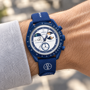 Swatch x Omega Bioceramic Moonswatch Mission To Earthphase Moonshine Snoopy Gold (08.09.2025)