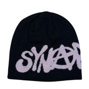 Syna World Central Cee Reversible Beanie Black Golden Rose