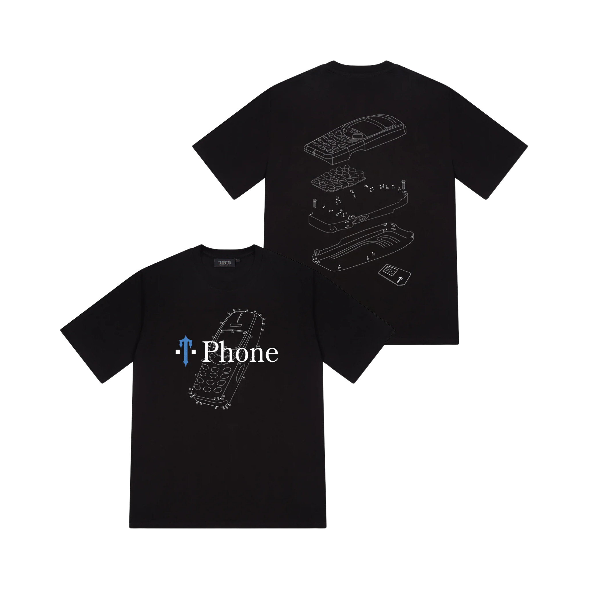 Trapstar T Phone Tee Black