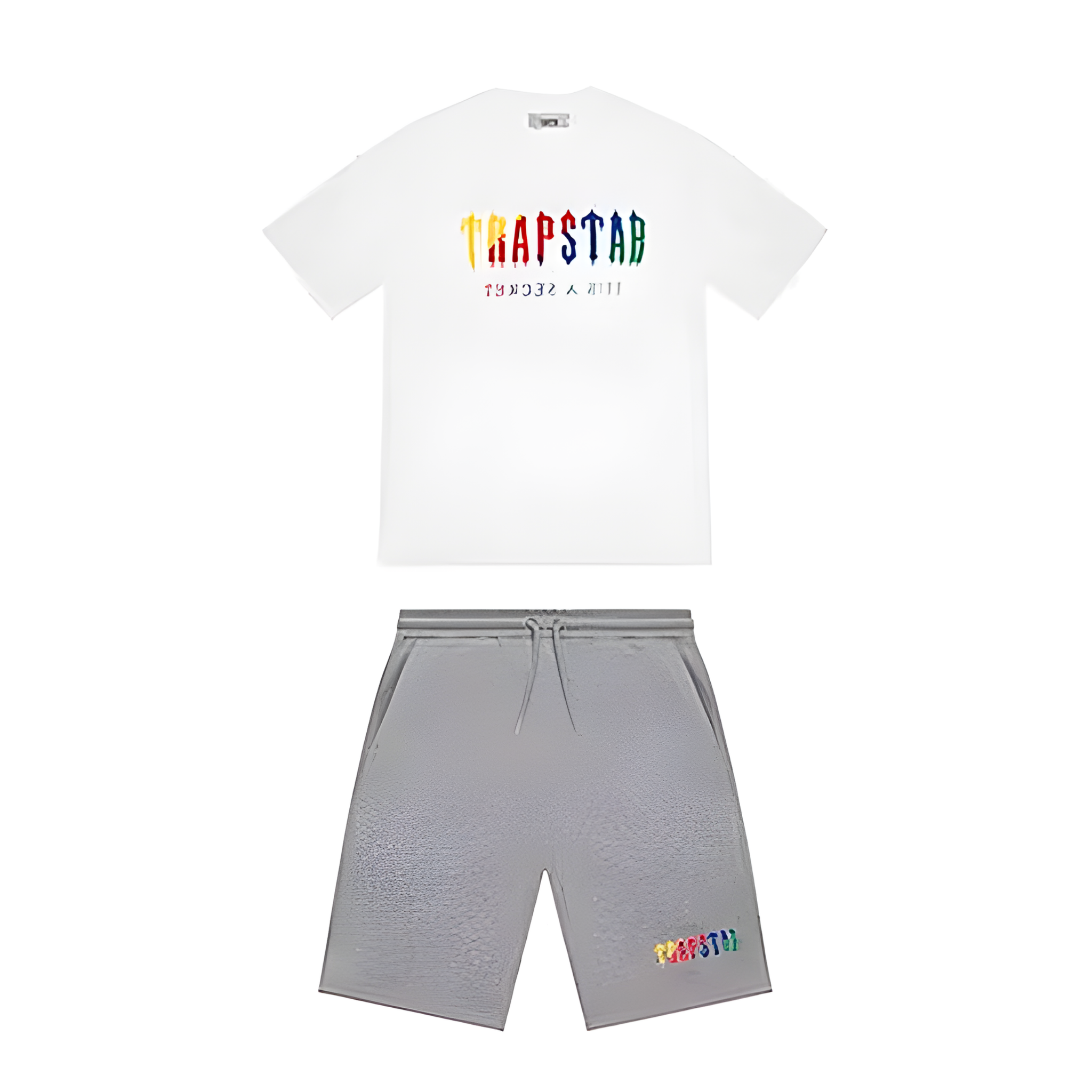 TrapstarChenilleDecodedShortSetWhiteGreyCandy.png