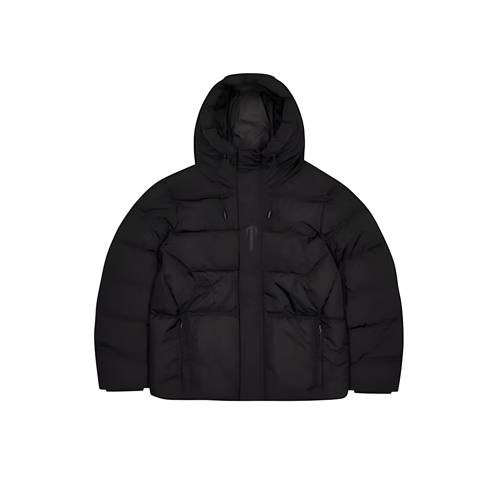 Trapstar Decoded 2.0 Hooded Puffer Jacket Blackout Edition