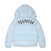 Trapstar Irongate Detachable Hooded Puffer Jacket Ice Blue