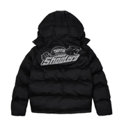 Trapstar Shooters Hooded Puffer Black Reflective