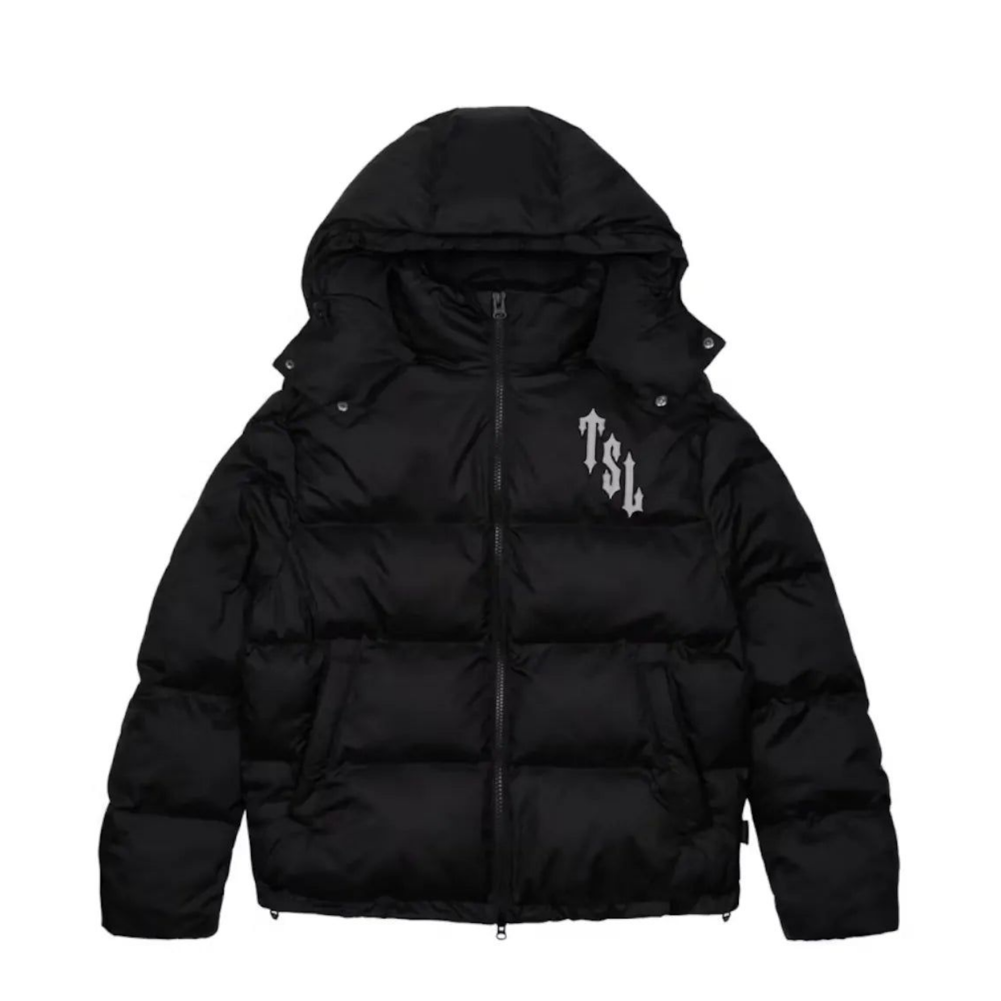 Trapstar Shooters Hooded Puffer Black Reflective