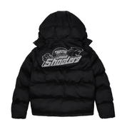 Trapstar Shooters Hooded Puffer Black Reflective