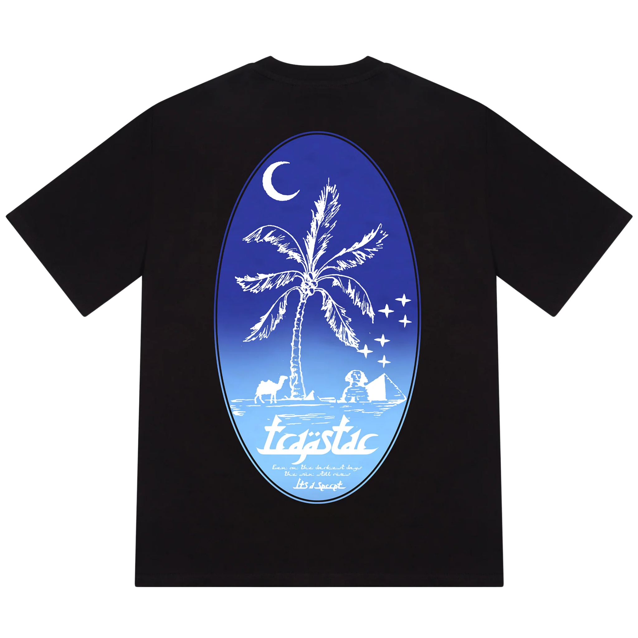Trapstar Sun Will Rise Tee Black