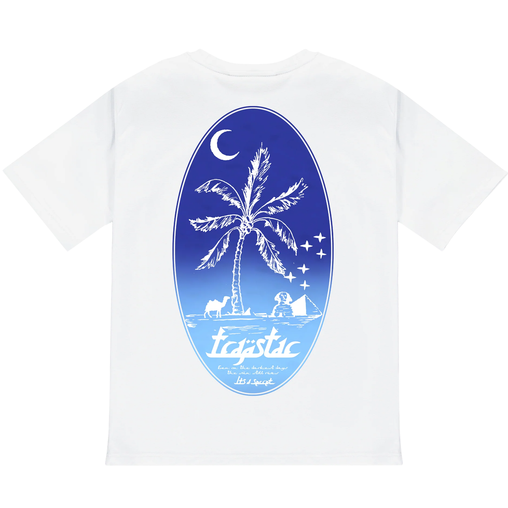 Trapstar Sun Will Rise Tee White