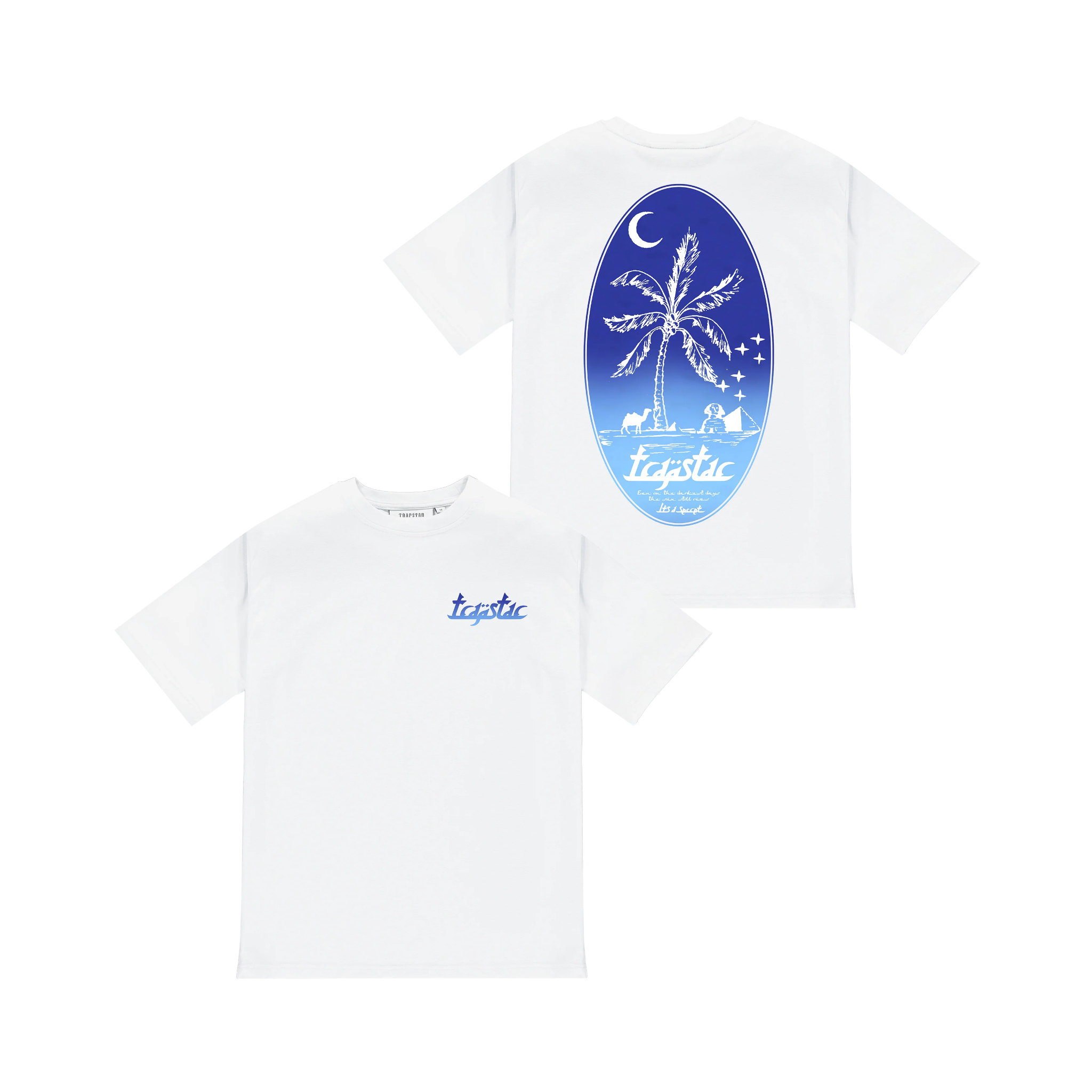 Trapstar Sun Will Rise Tee White