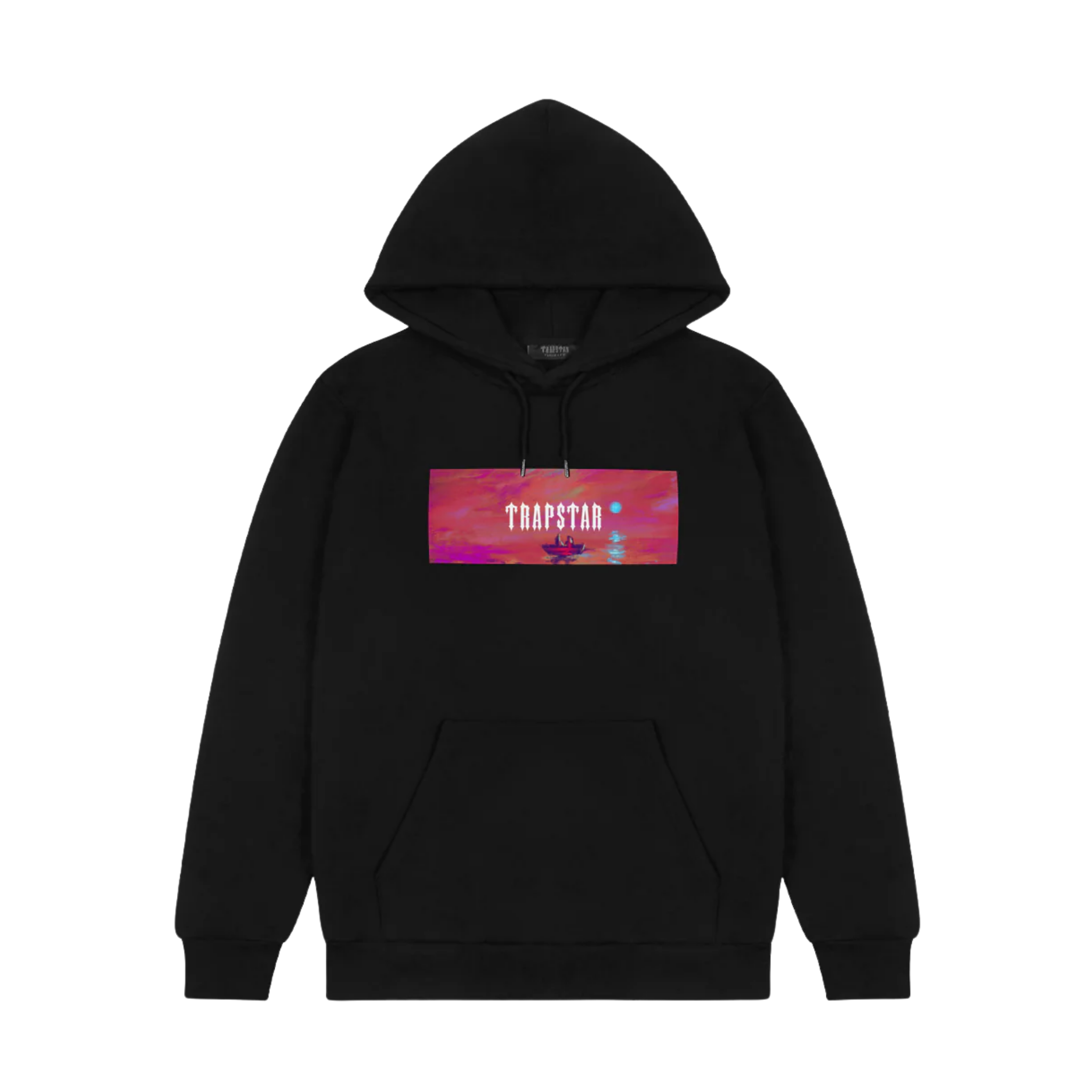 Trapstar x Dave Box Logo Hoodie Black