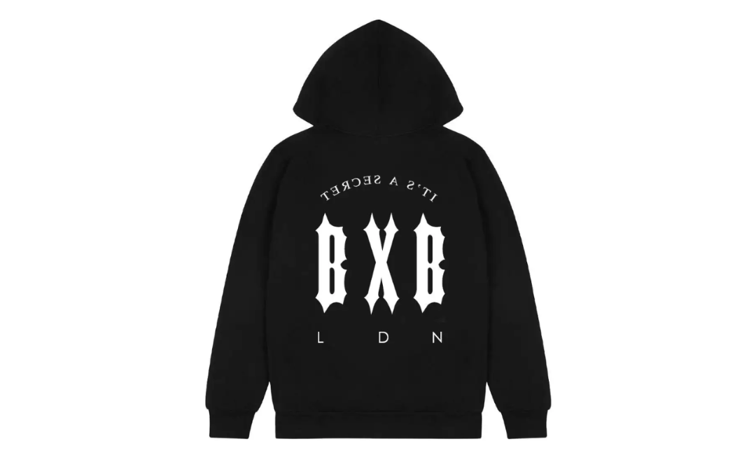 Trapstar x BXB Hoodie - Black Trapstar