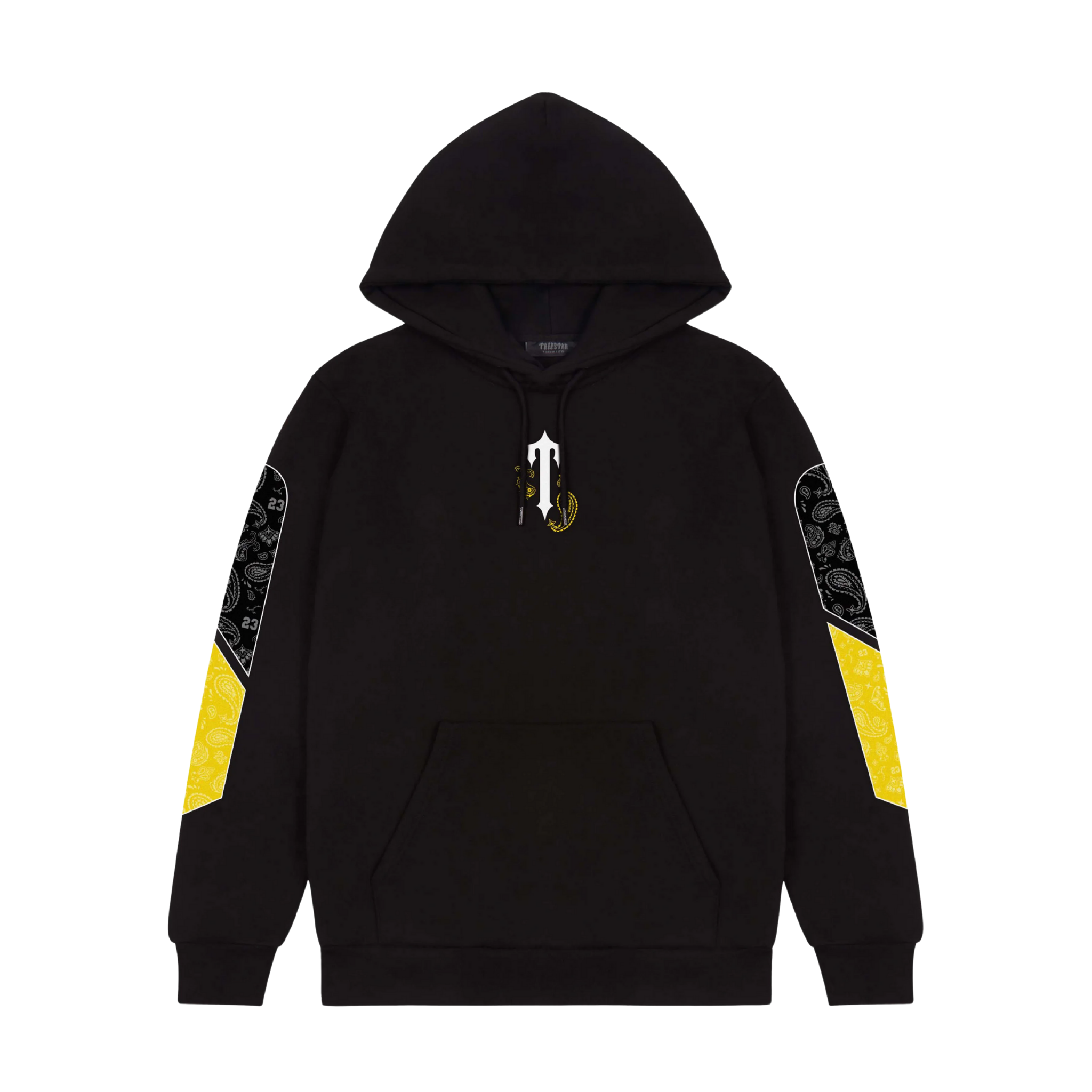 Trapstar x Central Cee Art of War 23 Paisley Hoodie Black