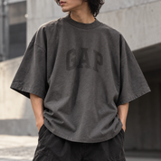 Yeezy Gap Balenciaga Dove No Seam Tee Dark Grey