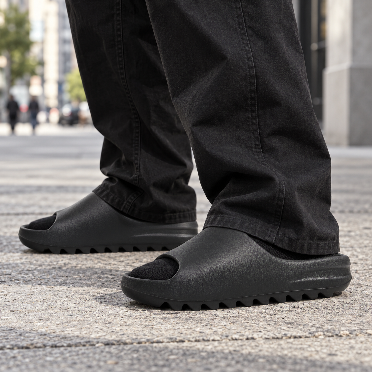 Yeezy YZY YS-01 Black - Pełna rozmiarówka – HYPESOLE Yeezy YZY YS-01 Black - Pełna rozmiarówka – HYPESOLE