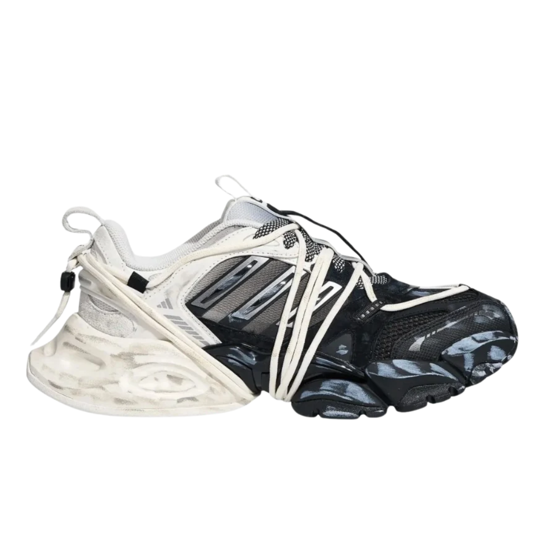 Adidas XLG Runner Deluxe 2.0 Black Iron Metallic