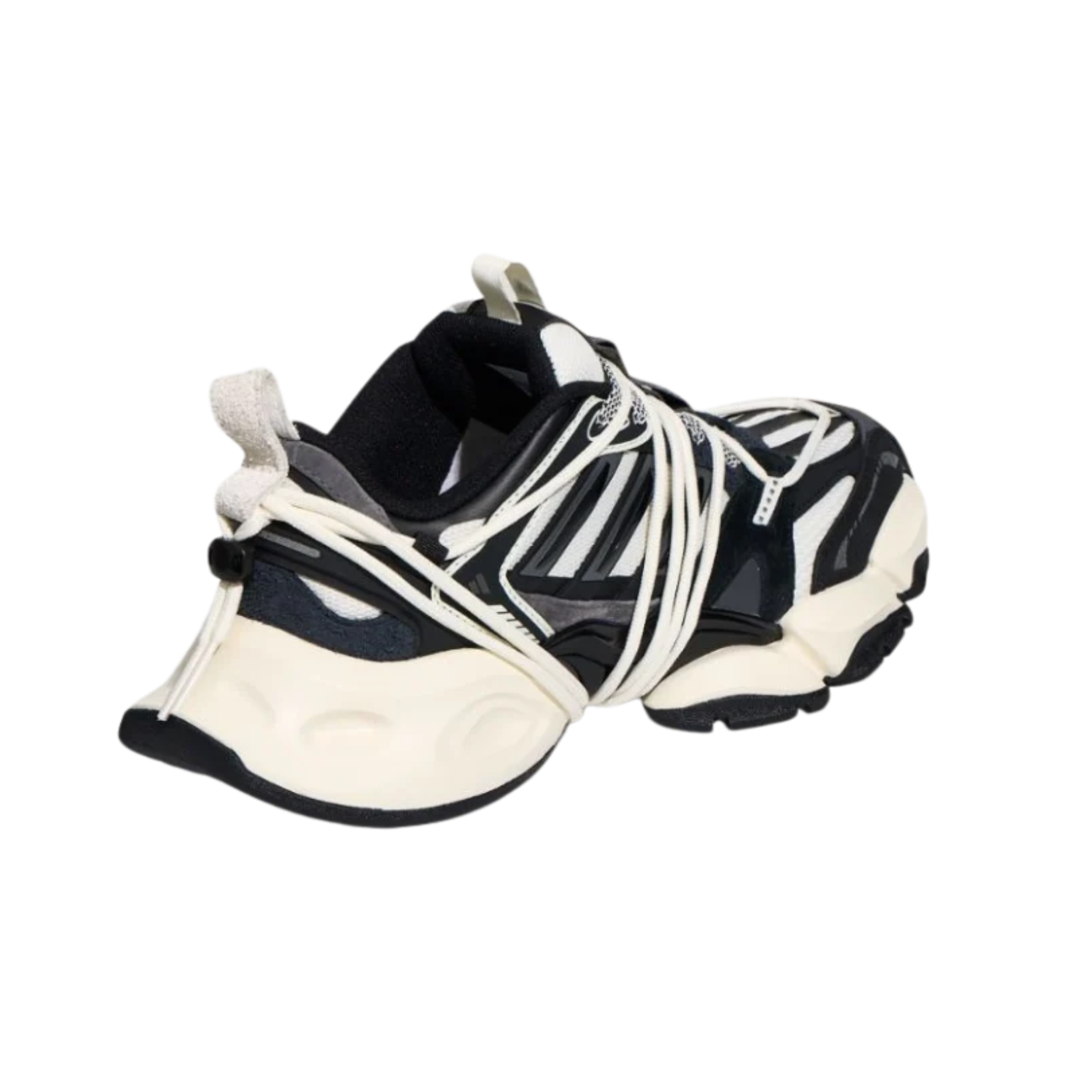 Adidas XLG Runner Deluxe 2.0 Black and White