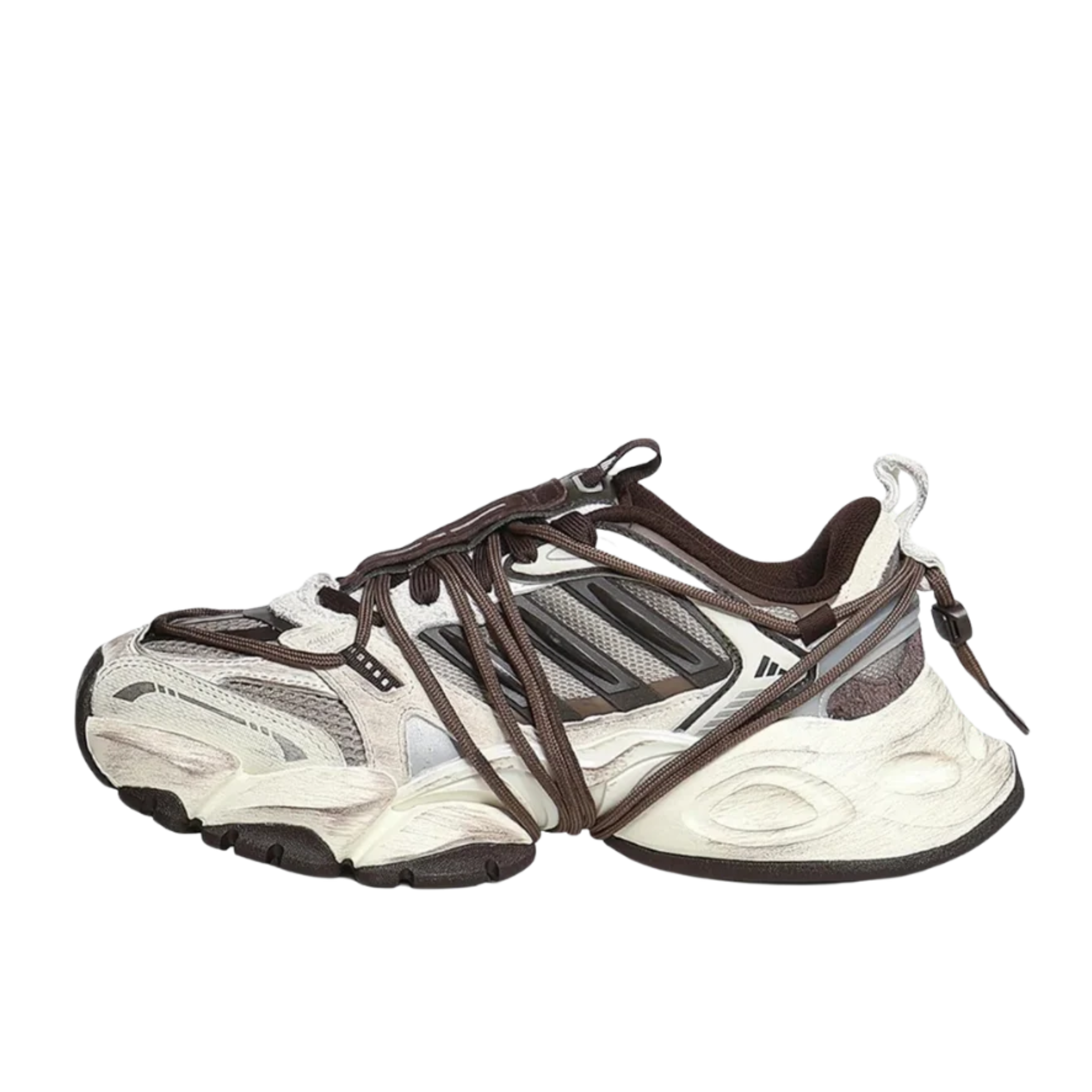 Adidas XLG Runner Deluxe 2.0 Off White Aurora Coffee