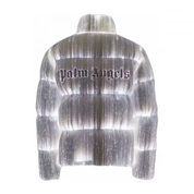 Moncler Maya 70 by Palm Angels Jacket Bright White