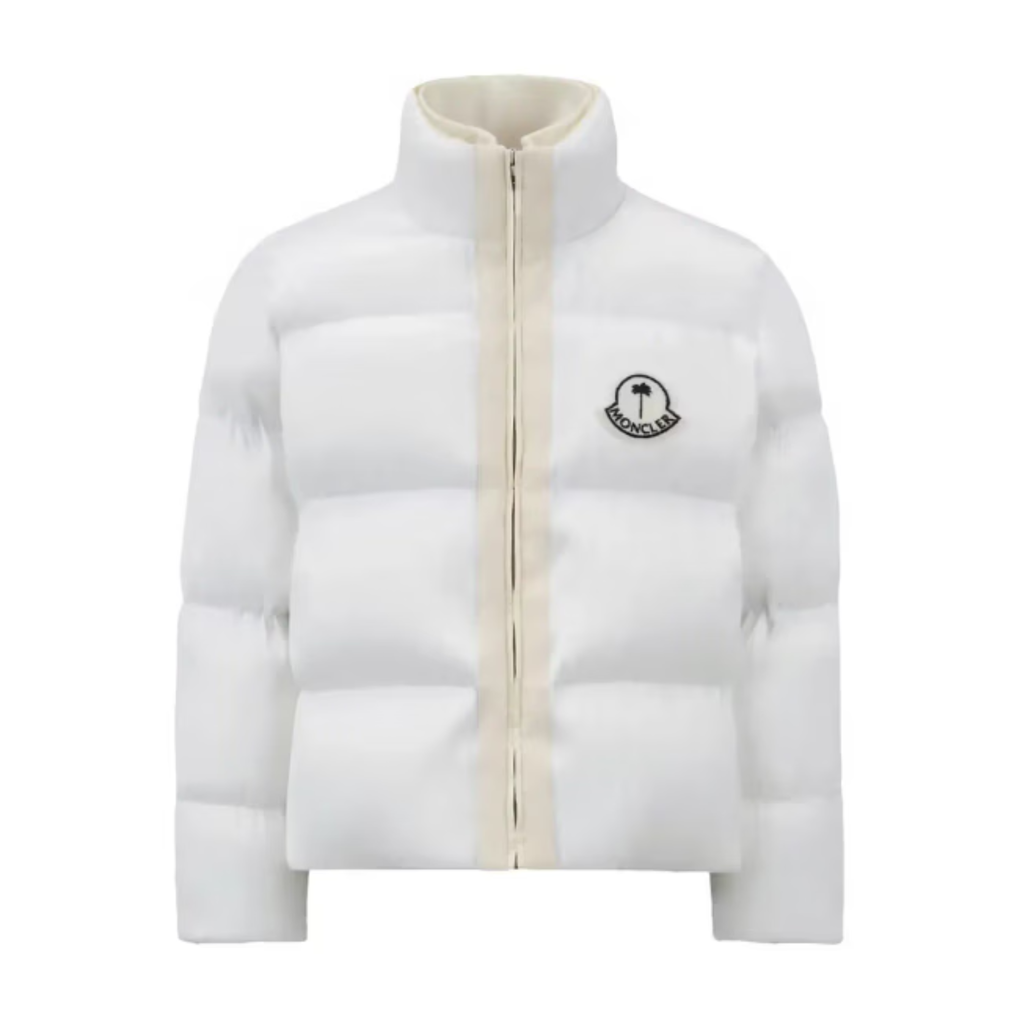 Moncler Maya 70 by Palm Angels Jacket Bright White