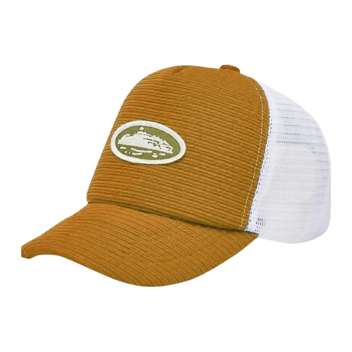 Czapka z daszkiem Corteiz Orange Short Peak Trucker