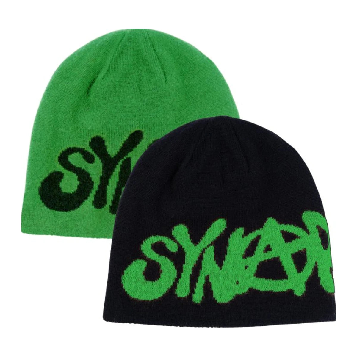 Beanie Syna World Reversible Synarchy Beanie - Black/Green